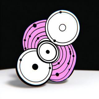 Cartoonese style, Midjourney V7: abstract 3D render
