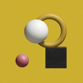 Hushfront Portraiture style, Midjourney V7: abstract 3D render