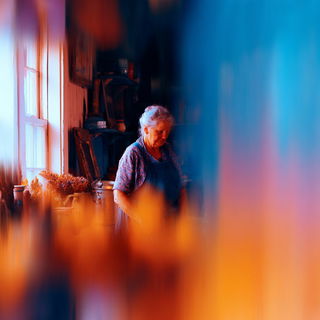 Afterimage Tide style, Midjourney V7: traditional folk art