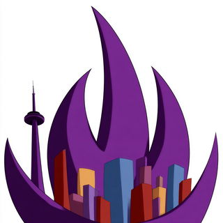 Cloudherald style, Midjourney V7: bold minimalist logo design for Istanbul city municipal services