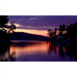 Cloudherald style, Midjourney V7: realistic landscape photograph of quiet dawn