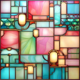 Celcut Rosarium style, Midjourney V7: abstract 3D render