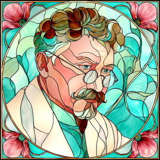 Celcut Rosarium style, Midjourney V7: editorial illustration for popular scientific magazine cover