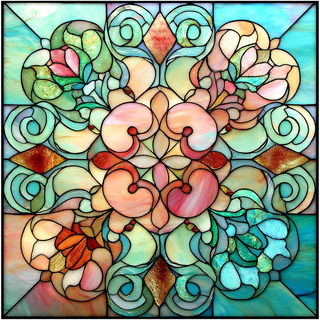 Celcut Rosarium style, Midjourney V7: creative pattern composition