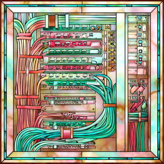 Celcut Rosarium style, Midjourney V7: technical infrastructure blueprint schematics
