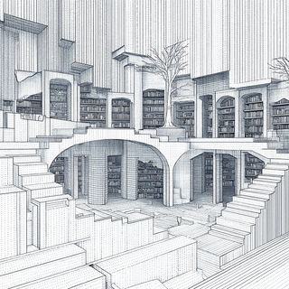 Apocryphal Stagecraft style, Midjourney V7: Midlibrary