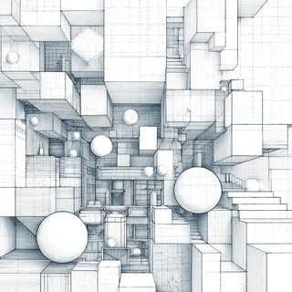Apocryphal Stagecraft style, Midjourney V7: creative pattern composition