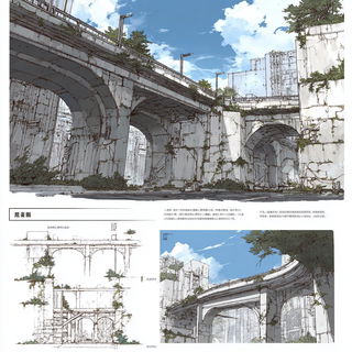 Glaciographica style, Midjourney V7: megacity with futuristic bioarchitecture