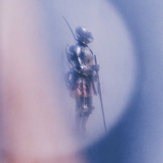 Fumegloss style, Midjourney V7: concept art character design of retropunk steam knight