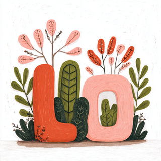 Salmonato style, Midjourney V7: typographic composition with large letters