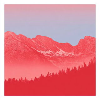 Maskgrain style, Midjourney V7: realistic landscape photograph of quiet dawn