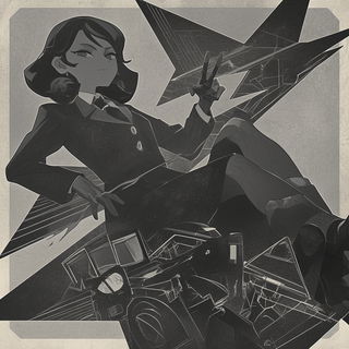 Ultraviolet Stroke Rivers style, Midjourney V7: black-and-white manga comic strip