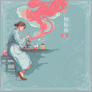 Nuwa Cloudseal style, Midjourney V7: editorial illustration for popular scientific magazine cover