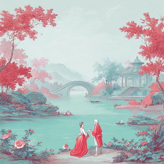 Nuwa Cloudseal style, Midjourney V7: classical 18th-century oil painting