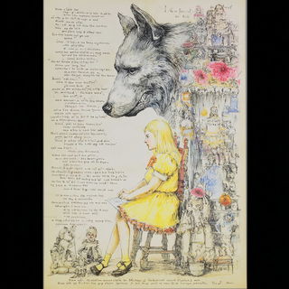 Tendrilarcheology style, Midjourney V7: retro fairy-tale illustration
