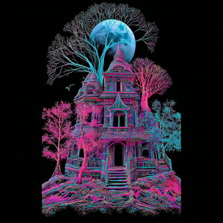Chromolitho Topographies style, Midjourney V7: retro fairy-tale illustration