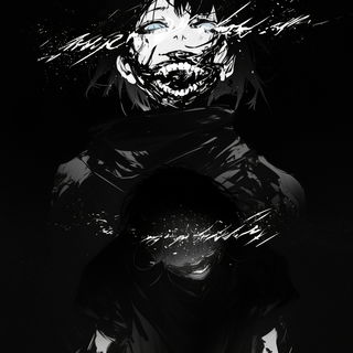 Sandcut Monoliths style, Midjourney V7: black-and-white manga comic strip