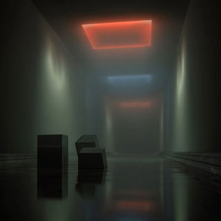 Aurumfog style, Midjourney V7: abstract 3D render