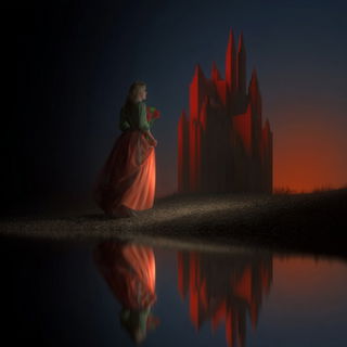 Aurumfog style, Midjourney V7: retro fairy-tale illustration
