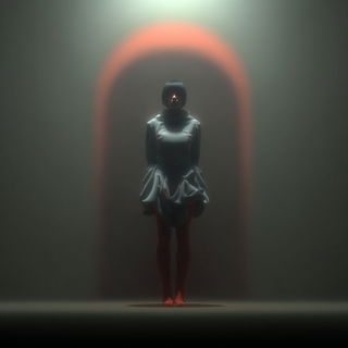 Aurumfog style, Midjourney V7: haute-couture fashion outfit