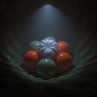 Aurumfog style, Midjourney V7: creative pattern composition