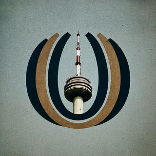 Terradiorism style, Midjourney V7: bold minimalist logo design for Istanbul city municipal services