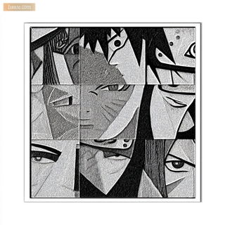 Geometexture Drift style, Midjourney V7: black-and-white manga comic strip