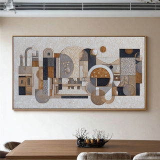 Geometexture Drift style, Midjourney V7: classical 18th-century oil painting