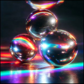 Prismsmoke style, Midjourney V7: abstract 3D render