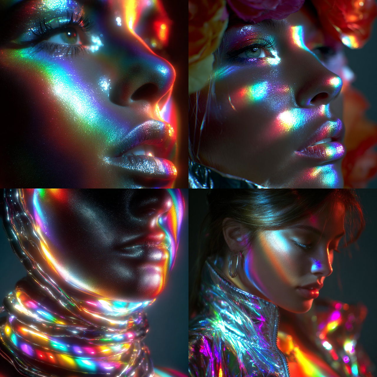 Prismsmoke style, Midjourney V7, render 1 of 4