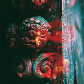 Neonblur Entomographica style, Midjourney V7: traditional folk art