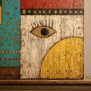 Crackform style, Midjourney V7: classical 18th-century oil painting