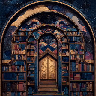 Aureochrome style, Midjourney V7: Midlibrary