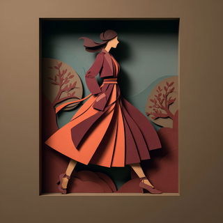 Malachite Cutrelief style, Midjourney V7: haute-couture fashion outfit