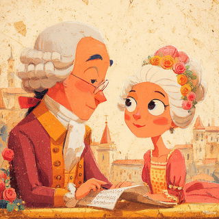 Bloomtale style, Midjourney V7: classical 18th-century oil painting