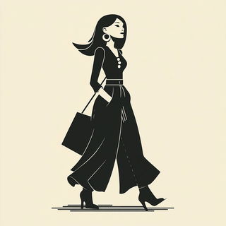 Oculofolia style, Midjourney V7: haute-couture fashion outfit