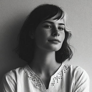 Oculofolia style, Midjourney V7: photographic portrait of female protagonist