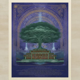 Migratory Chromarchivism style, Midjourney V7: Midlibrary
