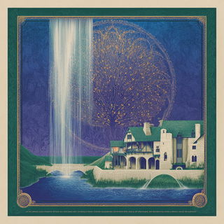 Migratory Chromarchivism style, Midjourney V7: retro fairy-tale illustration