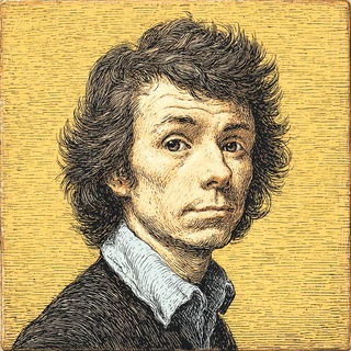 Inkcoast Aerofauna style, Midjourney V7: classical 18th-century oil painting