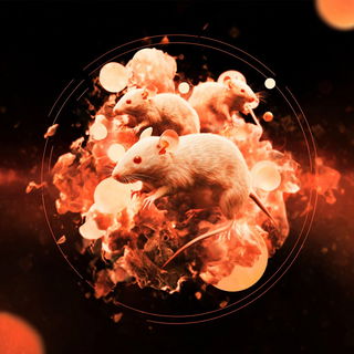 Vitreopulmonary style, Midjourney V7: editorial illustration for popular scientific magazine cover