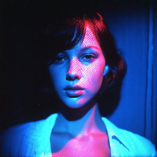Neon Slipglaze style, Midjourney V7: photographic portrait of female protagonist