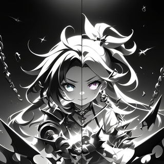 Featherburst style, Midjourney V7: black-and-white manga comic strip
