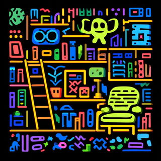 Iconocircuit style, Midjourney V7: Midlibrary