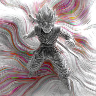 Ribboneer style, Midjourney V7: black-and-white manga comic strip