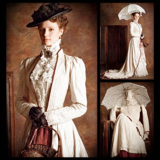 Velvetice style, Midjourney V7: haute-couture fashion outfit