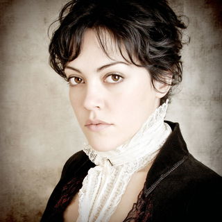 Velvetice style, Midjourney V7: photographic portrait of female protagonist