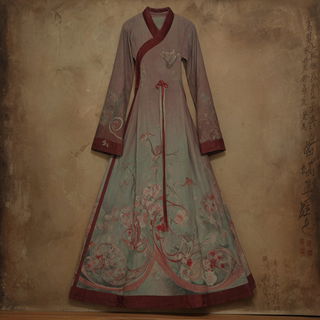 Mistcartouche style, Midjourney V7: haute-couture fashion outfit