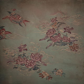 Mistcartouche style, Midjourney V7: creative pattern composition