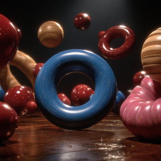 Monolithurne style, Midjourney V7: abstract 3D render